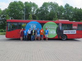 Bus in Diespeck Netto