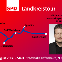 Zweite SPD Wahlkampftour