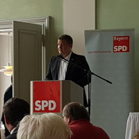 SPD Bezirksparteitag Ansbach Carsten Träger